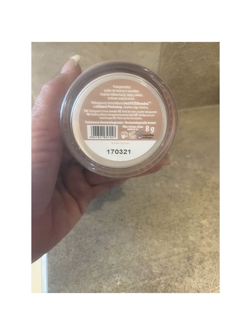 Nam Makeup Setting Translucent Powder 8G - Picture 3 of 5